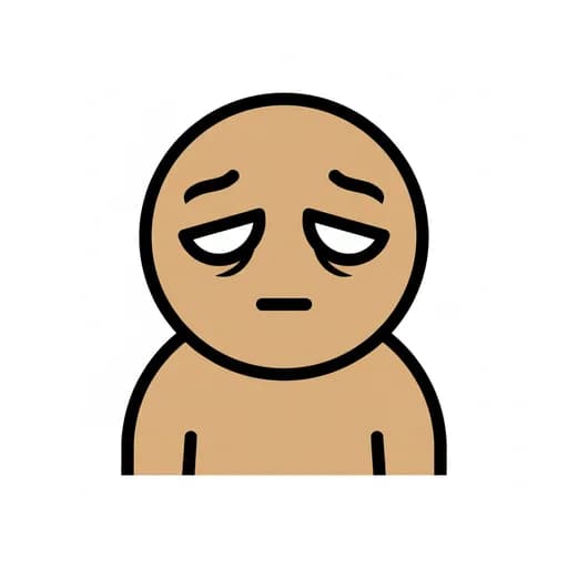 Pictograma de cansado