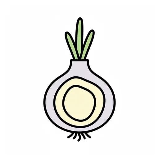 Pictograma de cebolla