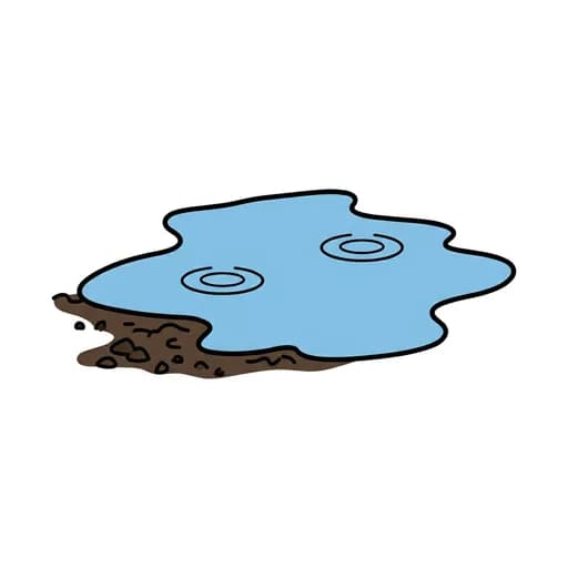 Pictograma de charco