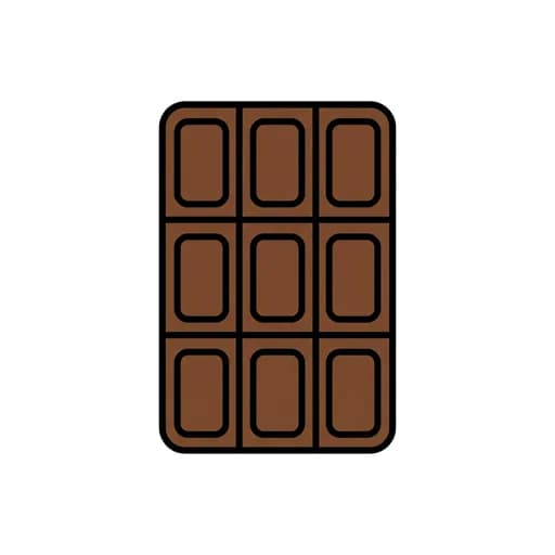Pictograma de chocolate