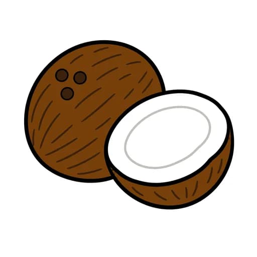 Pictograma de coco