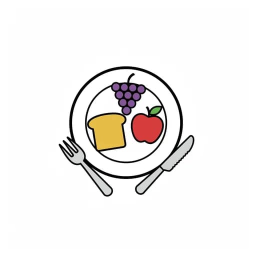Pictograma de comida