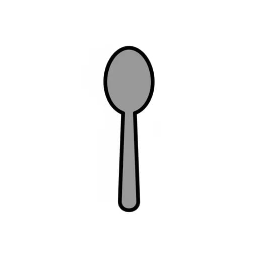 Pictograma de cuchara