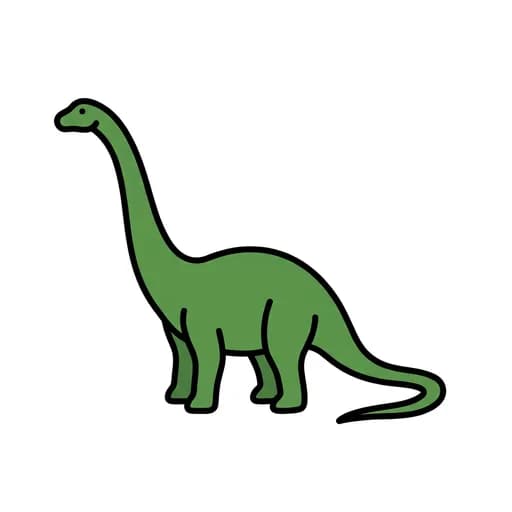 Pictograma de diplodocus