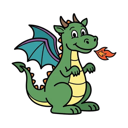 Pictograma de dragón