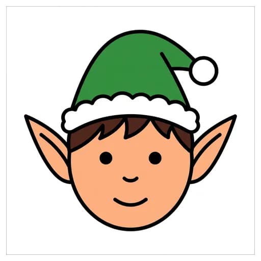 Pictograma de elfo