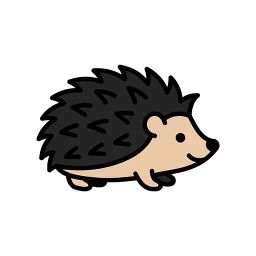 Pictograma de erizo