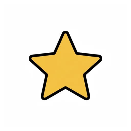 Pictograma de estrella