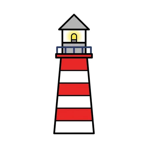 Pictograma de faro