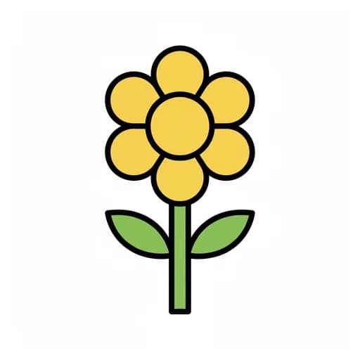 Pictograma de flor