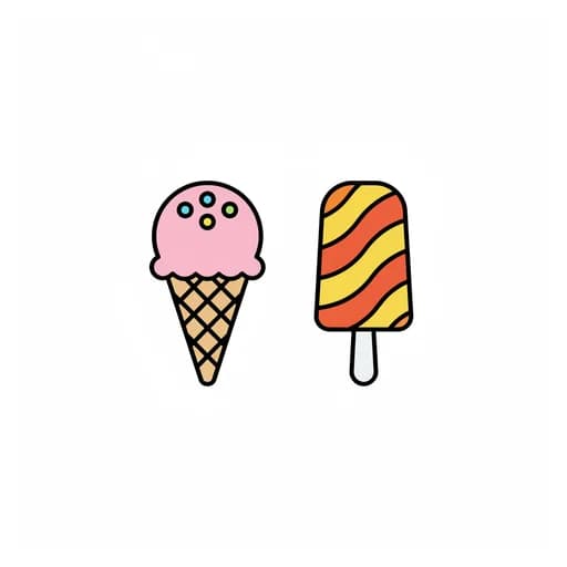 Pictograma de helado