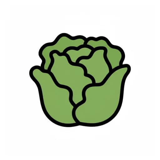 Pictograma de lechuga