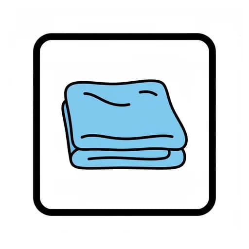 Pictograma de manta