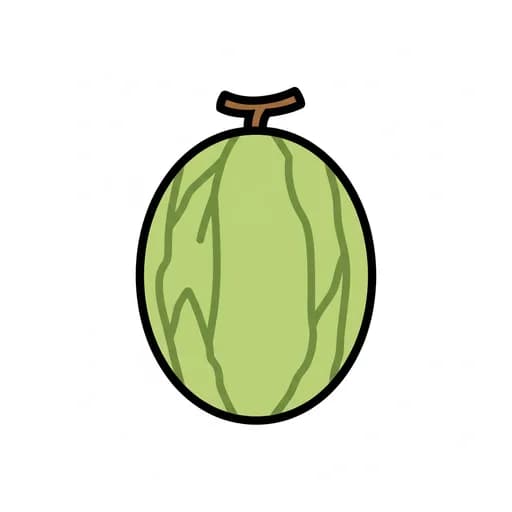 Pictograma de melón