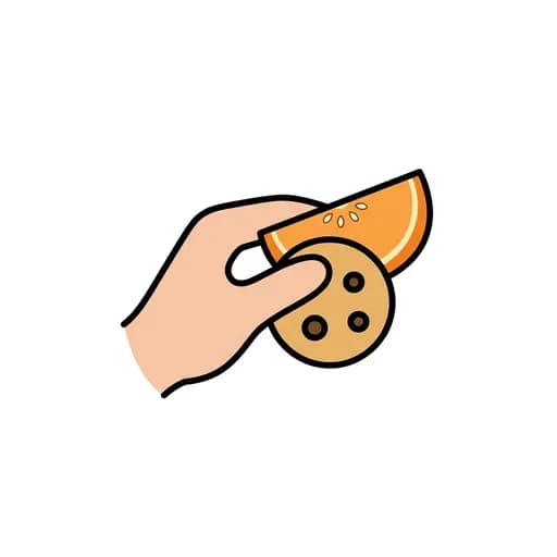 Pictograma de merienda