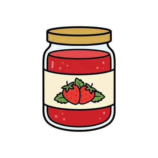 Pictograma de mermelada