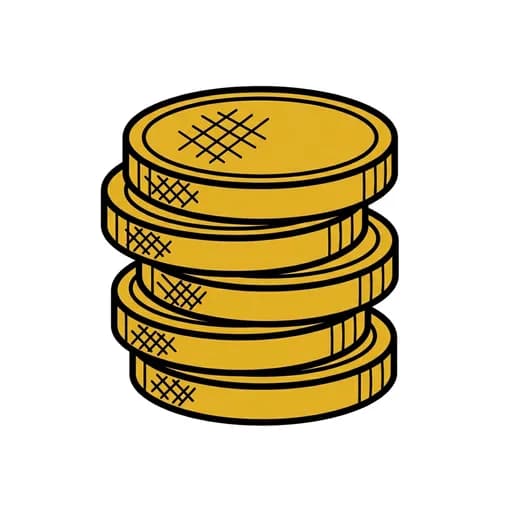 Pictograma de monedas