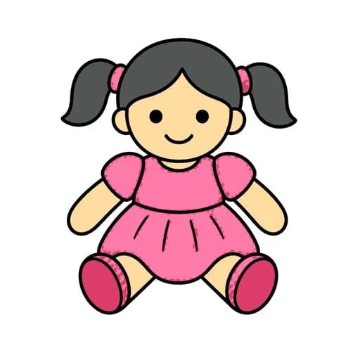 Pictograma de muñeca