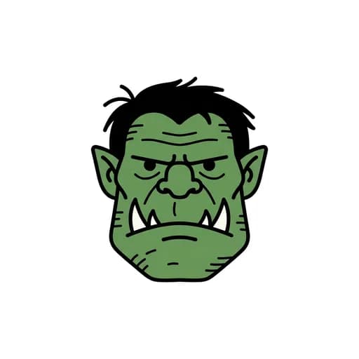 Pictograma de orco
