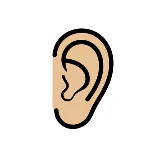 Pictograma de oreja