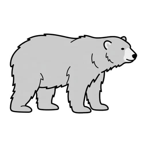 Pictograma de oso polar