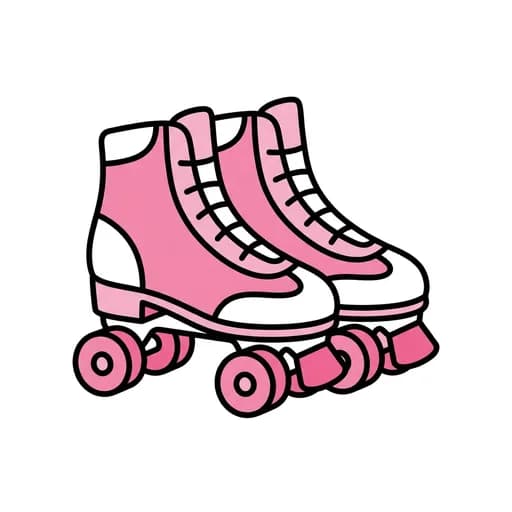 Pictograma de patines