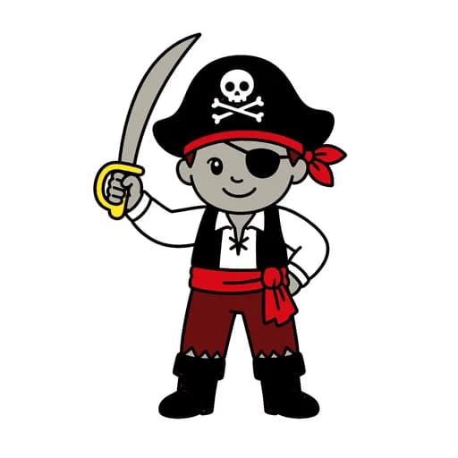 Pictograma de pirata