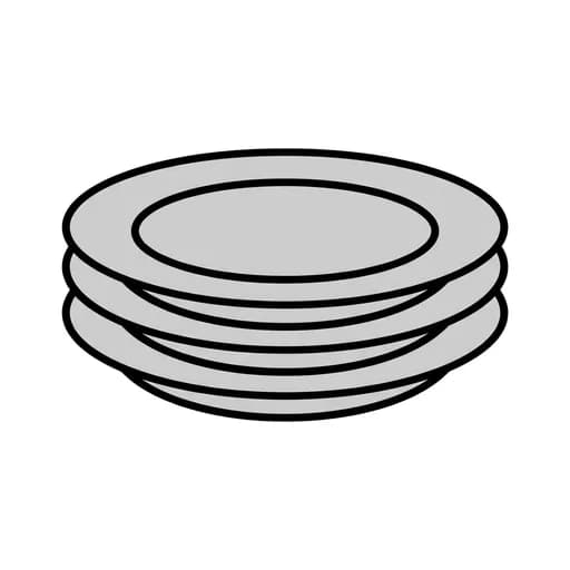 Pictograma de platos