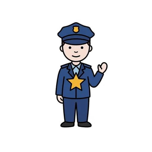 Pictograma de policía