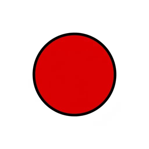 Pictograma de rojo
