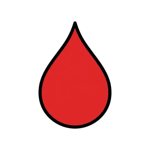 Pictograma de sangre