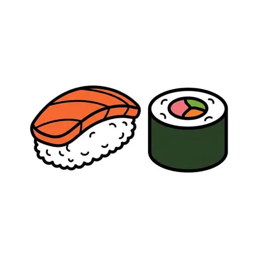 Pictograma de sushi
