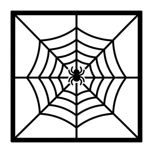 Pictograma de telaraña