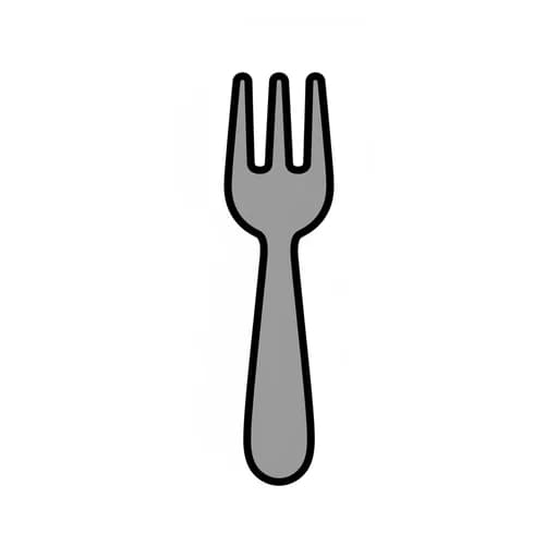 Pictograma de tenedor