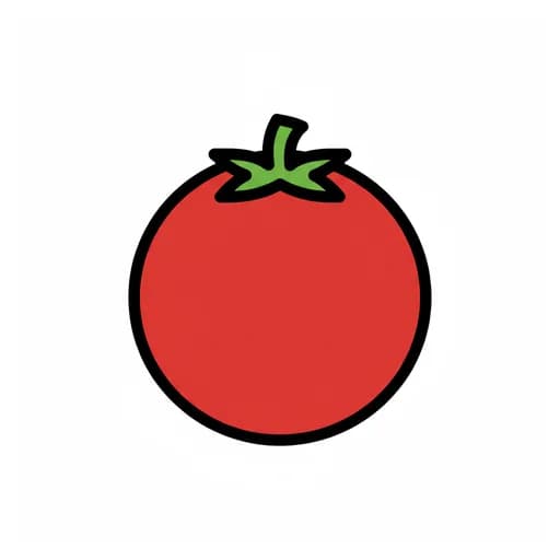 Pictograma de tomate