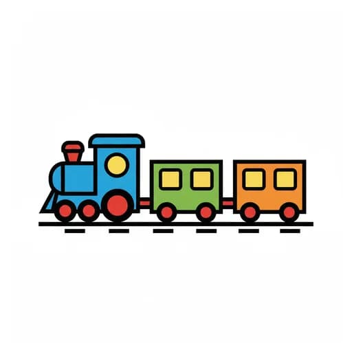 Pictograma de tren
