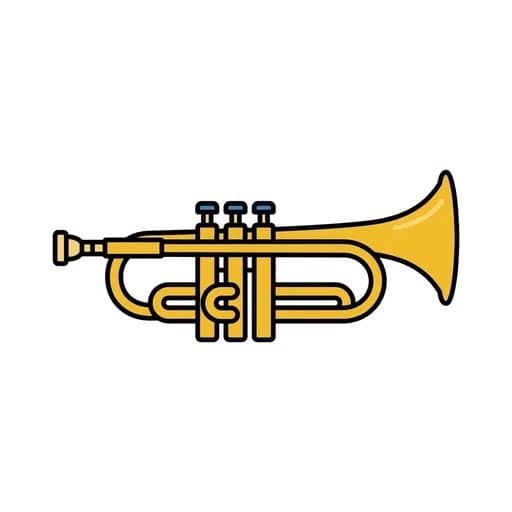 Pictograma de trompeta