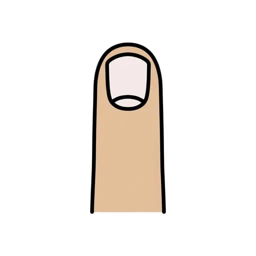 Pictograma de uña