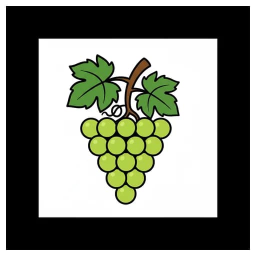 Pictograma de uvas