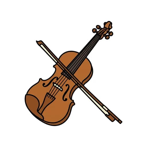 Pictograma de violín